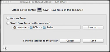 epson fax utility for mac